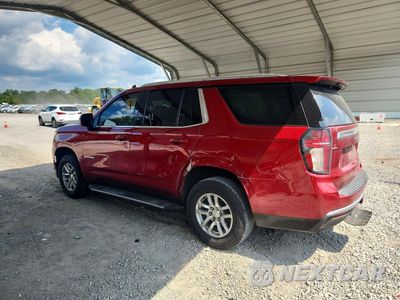 Drugie zdjęcie samochodu z przodu: 2021 CHEVROLET TAHOE C1500 LS VIN:1GNSCMKDXMR443871 - miniatura
