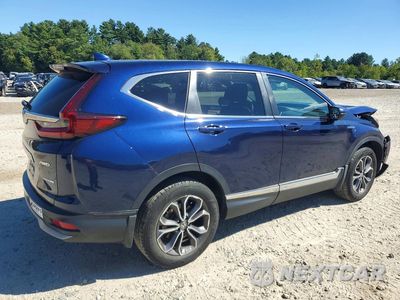 Trzecie zdjęcie samochodu z tyłu: 2020 HONDA CR-V EX VIN:7FART6H57LE016899 - miniatura