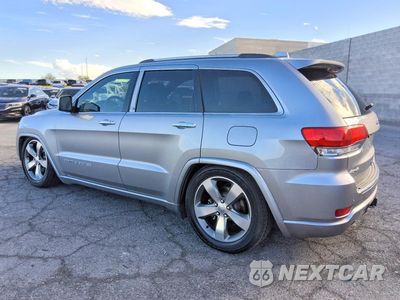 Drugie zdjęcie samochodu z przodu: 2014 JEEP GRAND CHEROKEE OVERLAND VIN:1C4RJFCG3EC182511 - miniatura