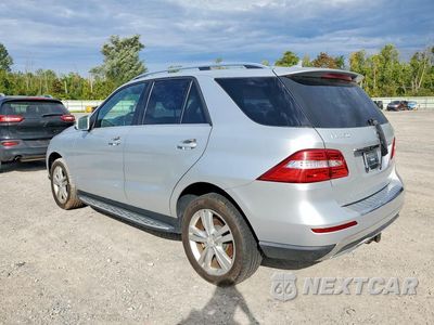 Drugie zdjęcie samochodu z przodu: 2013 MERCEDES-BENZ ML 350 4MATIC VIN:4JGDA5HB9DA223375 - miniatura