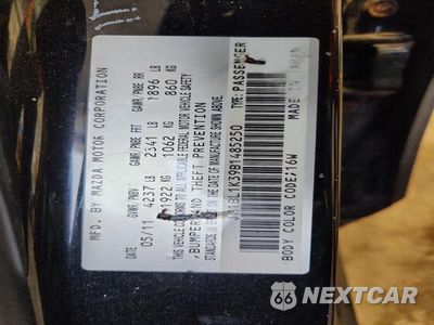 Zdjęcie 12 z 12 samochodu: 2011 MAZDA SPEED 3 VIN:JM1BL1K39B1485250 - miniatura
