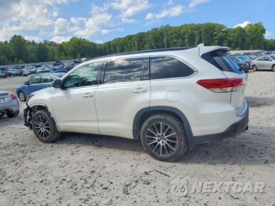 Drugie zdjęcie samochodu z przodu: 2017 TOYOTA HIGHLANDER SE VIN:5TDJZRFHXHS395440 - miniatura