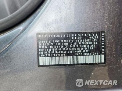 Zdjęcie 12 z 12 samochodu: 2019 VOLKSWAGEN JETTA S VIN:3VWC57BU7KM258827 - miniatura