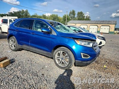 Czwarte zdjęcie samochodu z boku: 2018 FORD EDGE TITANIUM VIN:2FMPK3K98JBB20128 - miniatura
