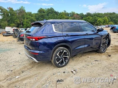 Trzecie zdjęcie samochodu z tyłu: 2024 MITSUBISHI OUTLANDER SEL VIN:JA4J4WA87RZ021141 - miniatura