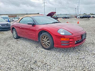 Czwarte zdjęcie samochodu z boku: 2001 MITSUBISHI ECLIPSE SPYDER GS VIN:4A3AE45G71E047319 - miniatura