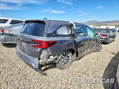 Trzecie zdjęcie samochodu z tyłu: 2025 HONDA ODYSSEY EXL VIN:5FNRL6H61SB059461 - miniatura