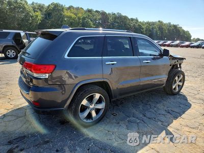 Trzecie zdjęcie samochodu z tyłu: 2015 JEEP GRAND CHEROKEE OVERLAND VIN:1C4RJECG1FC167324 - miniatura