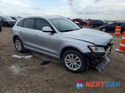 Czwarte zdjęcie samochodu z boku: 2016 AUDI Q5 PREMIUM PLUS VIN:WA1L2AFP0GA091965 - miniatura