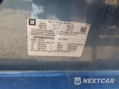 Zdjęcie 12 z 12 samochodu: 2014 GMC SIERRA K1500 SLE VIN:1GTV2UEC6EZ180307 - miniatura
