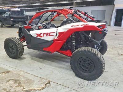 Trzecie zdjęcie samochodu z tyłu: 2024 CAN-AM MAVERICK X3 X RC 72 TURBO RR VIN:3JBVVAV43RE000199 - miniatura