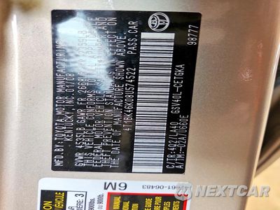Zdjęcie 13 z 13 samochodu: 2008 TOYOTA CAMRY XLE V6 VIN:4T1BK46K08U574522 - miniatura