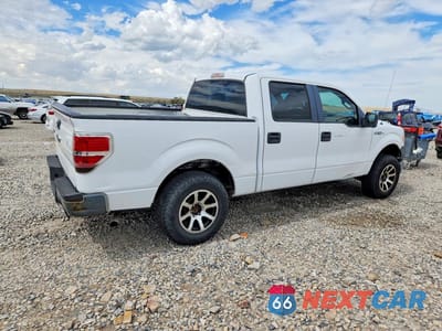 Trzecie zdjęcie samochodu z tyłu: 2010 FORD F150 SUPERCREW VIN:1FTEW1E87AFB81640 - miniatura