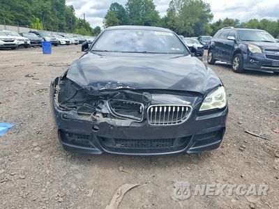 Piąte zdjęcie samochodu w środku: 2016 BMW 650 XI GRAN COUPE VIN:WBA6D6C59GGF94744 - miniatura