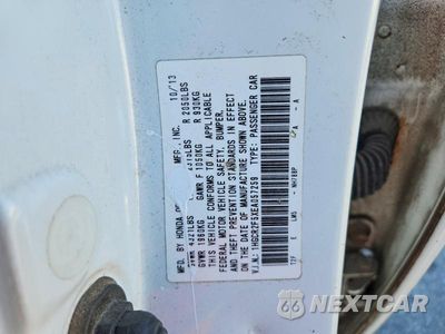 Zdjęcie 13 z 13 samochodu: 2014 HONDA ACCORD SPORT VIN:1HGCR2F5XEA057259 - miniatura