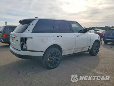 Trzecie zdjęcie samochodu z tyłu: 2019 LAND ROVER RANGE ROVER HSE VIN:SALGS2SV7KA552663 - miniatura