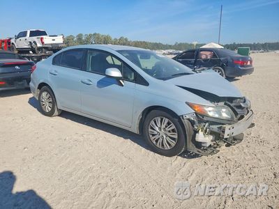 Czwarte zdjęcie samochodu z boku: 2012 HONDA CIVIC LX VIN:2HGFB2F5XCH555851 - miniatura