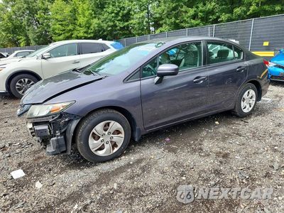 2014 HONDA CIVIC LX 19XFB2F52EE217860 - główne zdjęcie licytacji z USA - miniatura