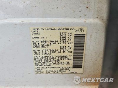 Zdjęcie 13 z 13 samochodu: 2023 NISSAN FRONTIER S VIN:1N6ED1EK6PN642226 - miniatura