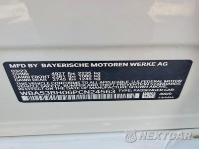 Zdjęcie 12 z 12 samochodu: 2023 BMW 530 I VIN:WBA53BH06PCN24563 - miniatura