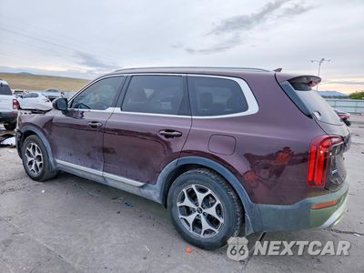Drugie zdjęcie samochodu z przodu: 2020 KIA TELLURIDE EX VIN:5XYP3DHC8LG009393 - miniatura