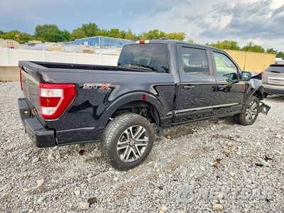 Trzecie zdjęcie samochodu z tyłu: 2022 FORD F150 SUPERCREW VIN:1FTFW1E52NFB78614 - miniatura