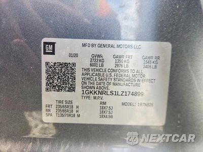 Zdjęcie 14 z 14 samochodu: 2020 GMC ACADIA SLE VIN:1GKKNRLS1LZ174899 - miniatura