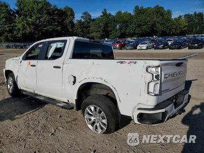 Drugie zdjęcie samochodu z przodu: 2020 CHEVROLET SILVERADO K1500 CUSTOM VIN:3GCUYBEF8LG383043 - miniatura