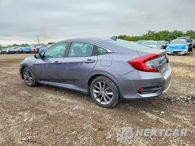 Drugie zdjęcie samochodu z przodu: 2020 HONDA CIVIC EX VIN:19XFC1F36LE005286 - miniatura