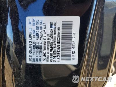 Zdjęcie 14 z 14 samochodu: 2011 HONDA ODYSSEY EXL VIN:5FNRL5H64BB100336 - miniatura