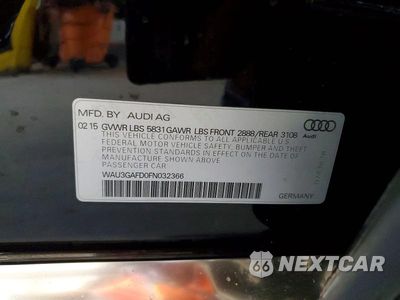 Zdjęcie 12 z 12 samochodu: 2015 AUDI A8 L QUATTRO VIN:WAU3GAFD0FN032366 - miniatura