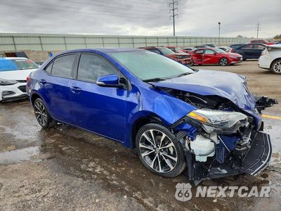Czwarte zdjęcie samochodu z boku: 2018 TOYOTA COROLLA SE VIN:2T1BURHE0JC080490 - miniatura