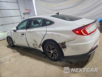 Drugie zdjęcie samochodu z przodu: 2021 HYUNDAI SONATA HYBRID BLUE VIN:KMHL24JJ5MA036400 - miniatura