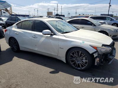 Czwarte zdjęcie samochodu z boku: 2016 INFINITI Q50 RED SPORT 400 VIN:JN1FV7APXGM421052 - miniatura