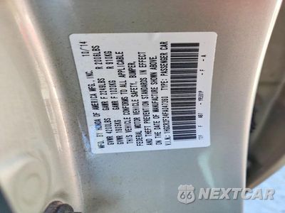 Zdjęcie 13 z 13 samochodu: 2015 HONDA ACCORD LX VIN:1HGCR2F34FA047360 - miniatura