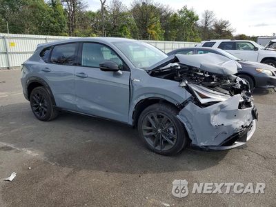 Czwarte zdjęcie samochodu z boku: 2026 ACURA ADX A-SPEC ADVANCE VIN:3HDSA2H75TM700955 - miniatura