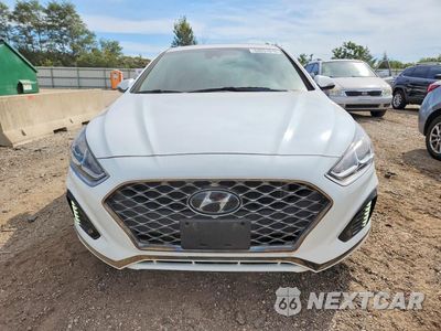 Piąte zdjęcie samochodu w środku: 2019 HYUNDAI SONATA SPORT VIN:5NPE34AF0KH814842 - miniatura