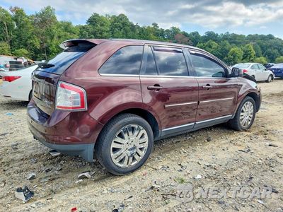 Trzecie zdjęcie samochodu z tyłu: 2010 FORD EDGE LIMITED VIN:2FMDK3KC1ABB63157 - miniatura
