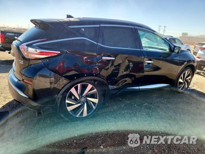 Trzecie zdjęcie samochodu z tyłu: 2018 NISSAN MURANO PLATINUM VIN:5N1AZ2MH5JN155830 - miniatura