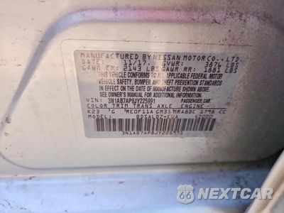 Zdjęcie 12 z 12 samochodu: 2018 NISSAN SENTRA SV VIN:3N1AB7AP8JY225991 - miniatura
