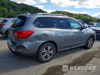 Trzecie zdjęcie samochodu z tyłu: 2019 NISSAN PATHFINDER S VIN:5N1DR2MM7KC650893 - miniatura
