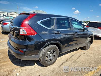 Trzecie zdjęcie samochodu z tyłu: 2016 HONDA CRV LX VIN:5J6RM4H34GL089060 - miniatura
