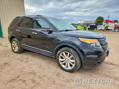 Czwarte zdjęcie samochodu z boku: 2014 FORD EXPLORER LIMITED VIN:1FM5K8F8XEGB51417 - miniatura