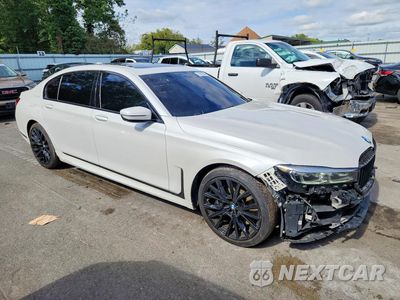 Czwarte zdjęcie samochodu z boku: 2021 BMW 750 XI VIN:WBA7U2C02MCG15843 - miniatura
