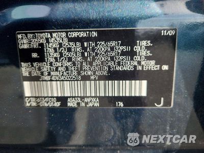 Zdjęcie 14 z 14 samochodu: 2010 TOYOTA RAV4 BASE VIN:JTMBF4DV3A5022518 - miniatura