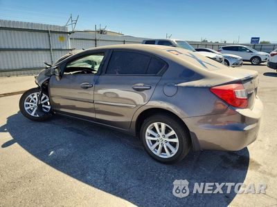 Drugie zdjęcie samochodu z przodu: 2012 HONDA CIVIC EXL VIN:19XFB2F99CE305224 - miniatura