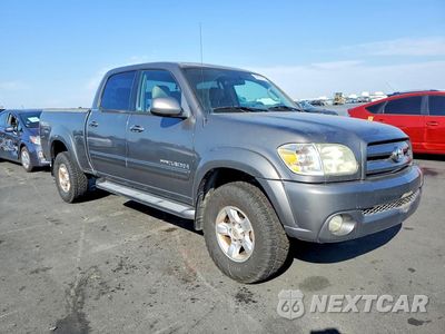 Czwarte zdjęcie samochodu z boku: 2006 TOYOTA TUNDRA DOUBLE CAB LIMITED VIN:5TBDT48186S522709 - miniatura