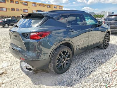 Trzecie zdjęcie samochodu z tyłu: 2019 CHEVROLET BLAZER 1LT VIN:3GNKBBRAXKS660950 - miniatura