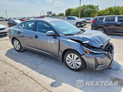 Czwarte zdjęcie samochodu z boku: 2025 NISSAN SENTRA S VIN:3N1AB8BV0SY385139 - miniatura
