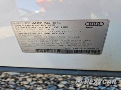 Zdjęcie 13 z 13 samochodu: 2013 AUDI Q5 PREMIUM PLUS VIN:WA1LFAFP1DA027210 - miniatura